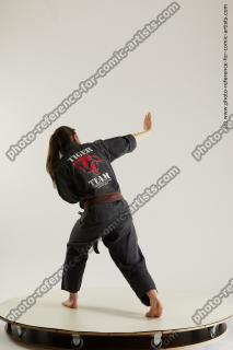 Ronda Kimono Fighting Pose